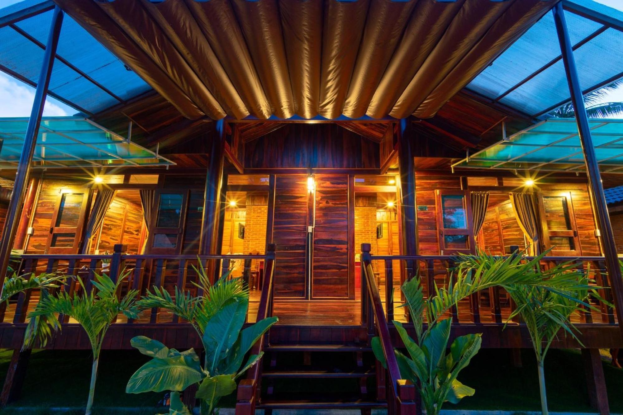 Anna Pham Wooden Bungalow Phú Quốc Ngoại thất bức ảnh